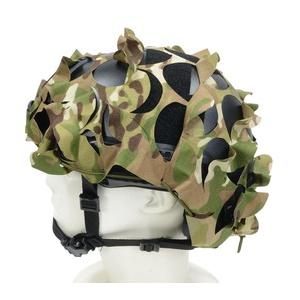 ヘルメットギリー FASTヘルメット対応 ヘルメットカバー 偽装網