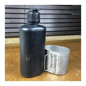 スイス軍放出 キャンティーン M84 0.8L カップセット [ 2重 ] スイス軍