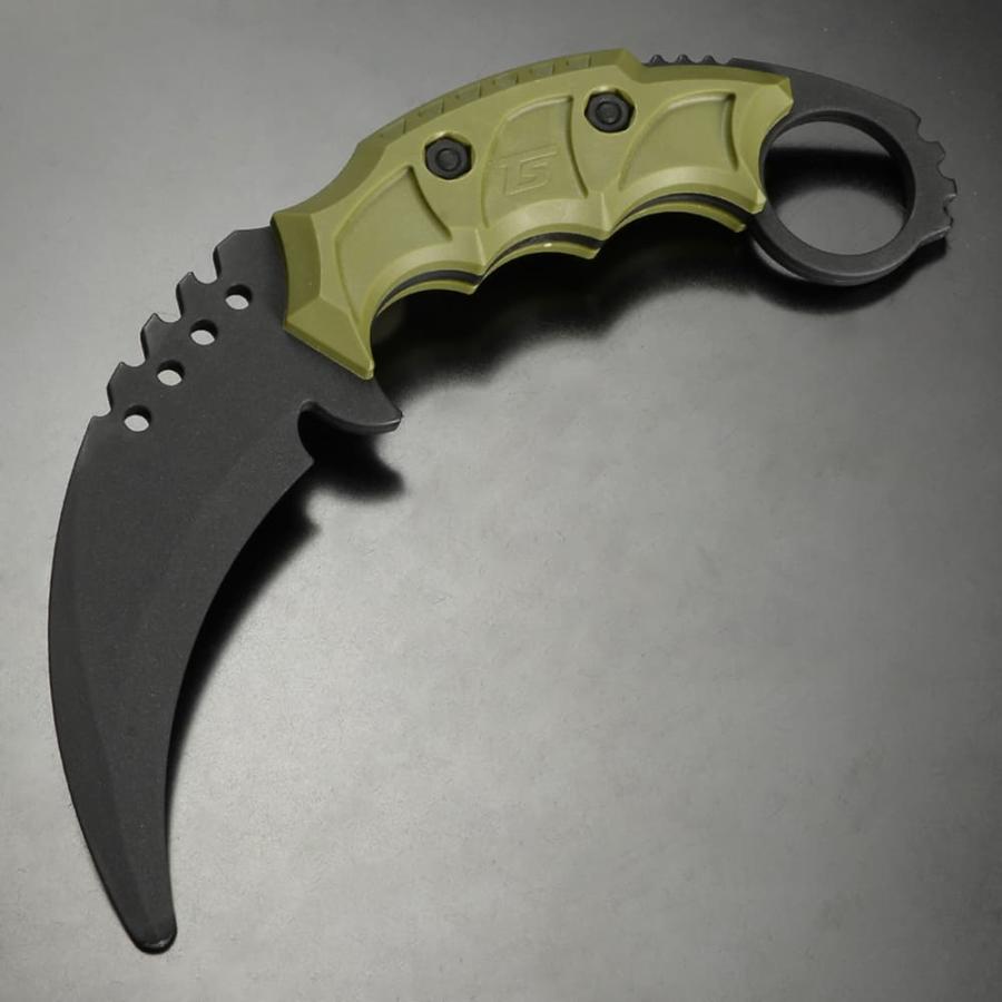 TS BLADES ダミーナイフ BLACK HORNET G3 カランビット型 ポリマー製