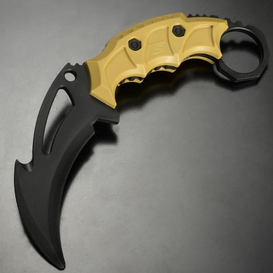 TS BLADES ダミーナイフ BLACK WIDOW G3 カランビット型 ポリマー製