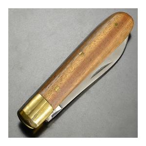 ハンドメイド 折りたたみナイフ 木製ハンドル フォールディングナイフ