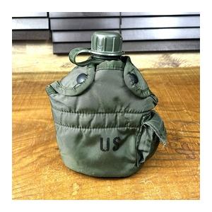 アメリカ軍放出品 水筒 LC-2カバーセット 1QTキャンティーン付き OD