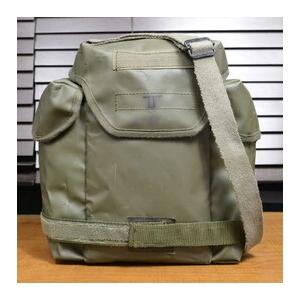 フランス軍放出品 ガスマスクバッグ ANP-VP-F1用 防水 PVC生地 [ 良い
