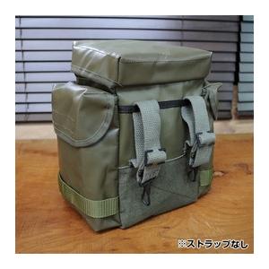 フランス軍放出品 ガスマスクバッグ ANP-VP-F1用 防水 PVC生地 [ 良い