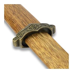 トレーニングソード 中国剣 ジャン 木刀 ストラップ付 トレーナー 模造