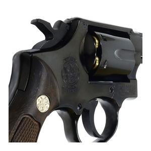 マルシン ガスガン M10 3インチ WディープブラックABS 木目調プラグリップ 072513 Xカートリッジ ガスリボルバーの画像