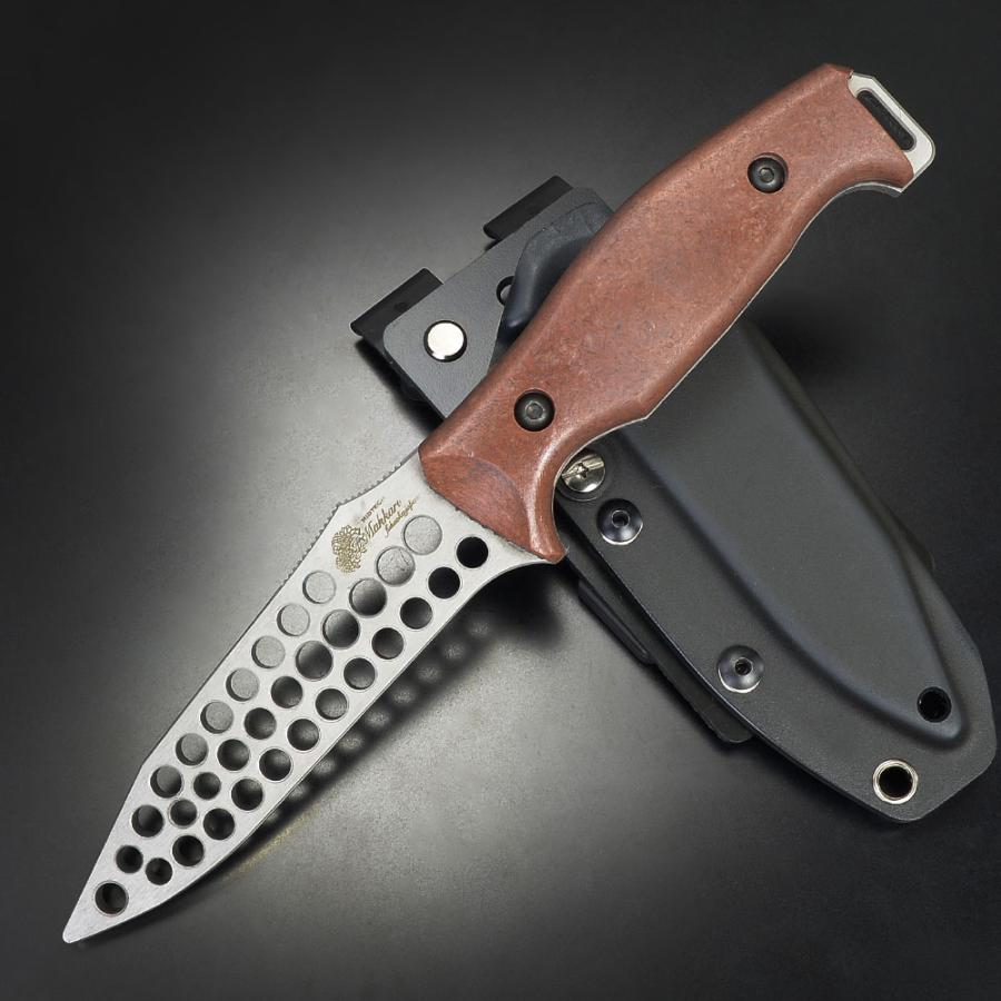 Makkari knives トレーニングナイフ 間狩純平作 ピットブル 樹脂製