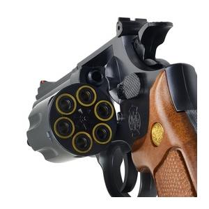 クラウンモデル CROWN MODEL エアコッキングガン S&W M19 ウッドタイプ