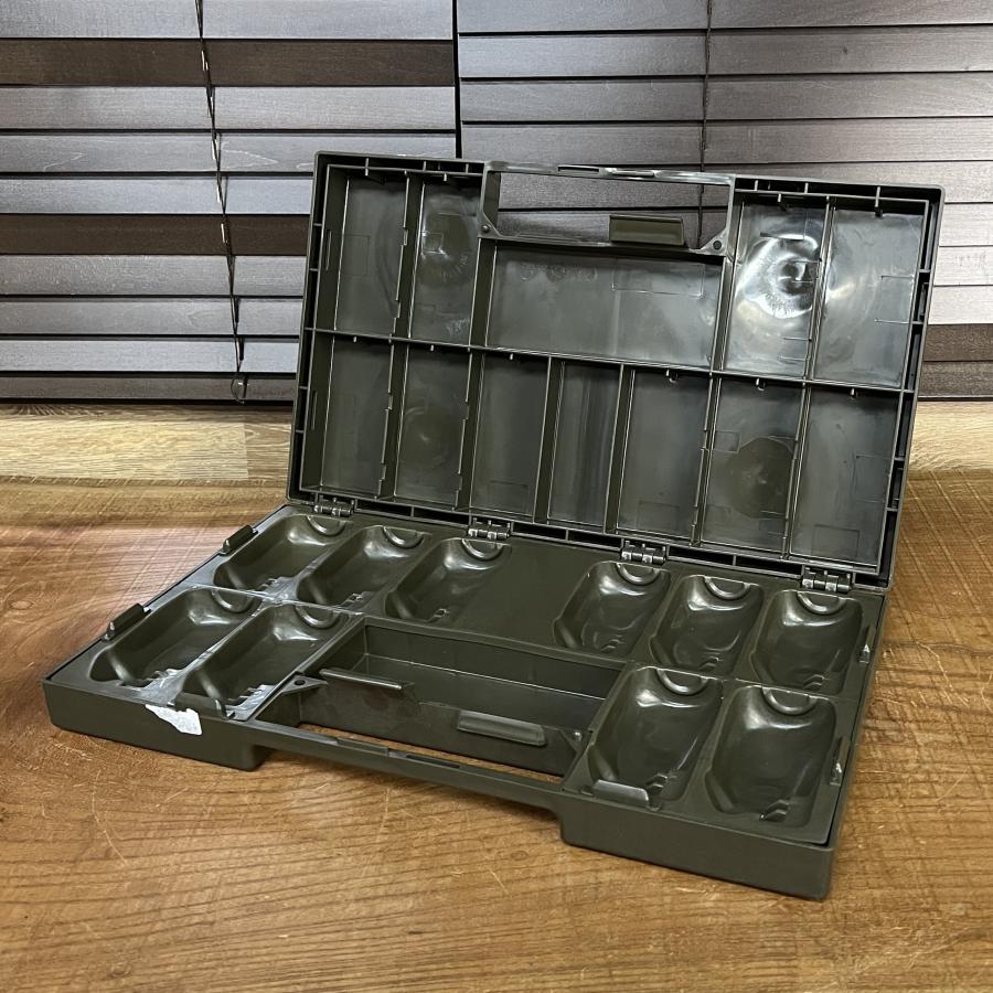 ドイツ軍放出品 手榴弾ケース OD 10発収納可能 [ 可 ] 手榴弾箱