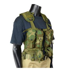 米軍放出品 タクティカルベスト 初期型 LBV ウッドランド迷彩 [ 可