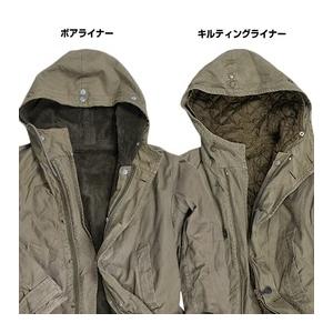 ドイツ軍放出品 フィールドパーカー OD ライナー付き ロング [ ボア 