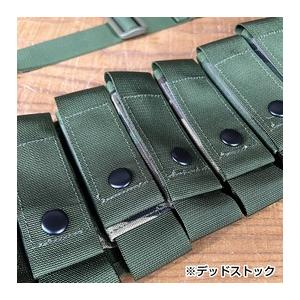 イギリス軍放出品 40mmグレネード用 バンダリア 弾帯 グレネードポーチ