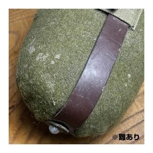 ルーマニア軍放出品 キャンティーン 水筒 アルミ製 ポーチ付き OD