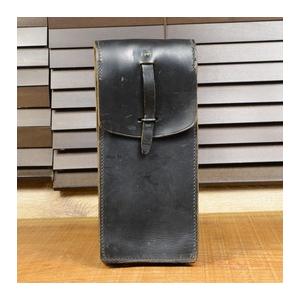 フランス軍放出品 マガジンポーチ MAT49 32発マガジン用 レザー製