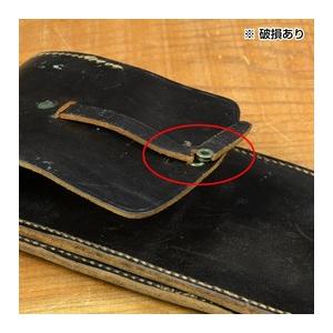 フランス軍放出品 マガジンポーチ MAT49 32発マガジン用 レザー製