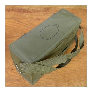 スイス軍放出品 手榴弾ホルダーバッグ ナイロン素材 [ 難あり