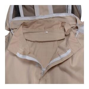 在庫限り 蜂防護服 フェイスガード付 つなぎタイプ Xlサイズ ハチプロテクター スズメバチ駆除 草刈り 農作業 白 虫よけ 防虫 Discoversvg Com