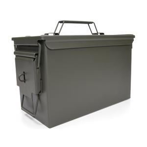 弾薬箱　米軍　cal50 機関銃 アモカン アモカン .50キャリバー 弾薬ケース M2A1 スチール製 南京錠対応 弾薬