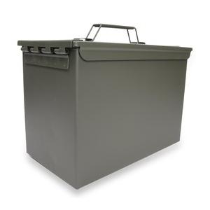 弾薬箱　米軍　cal50 機関銃 アモカン アモカン FAT .50キャリバー 弾薬ケース PA108 スチール製