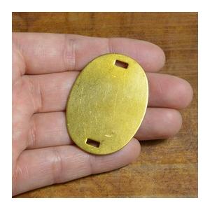 旧日本軍認識票 ドッグタグ 真鍮製 WWII 復刻 DOG TAG メンズ