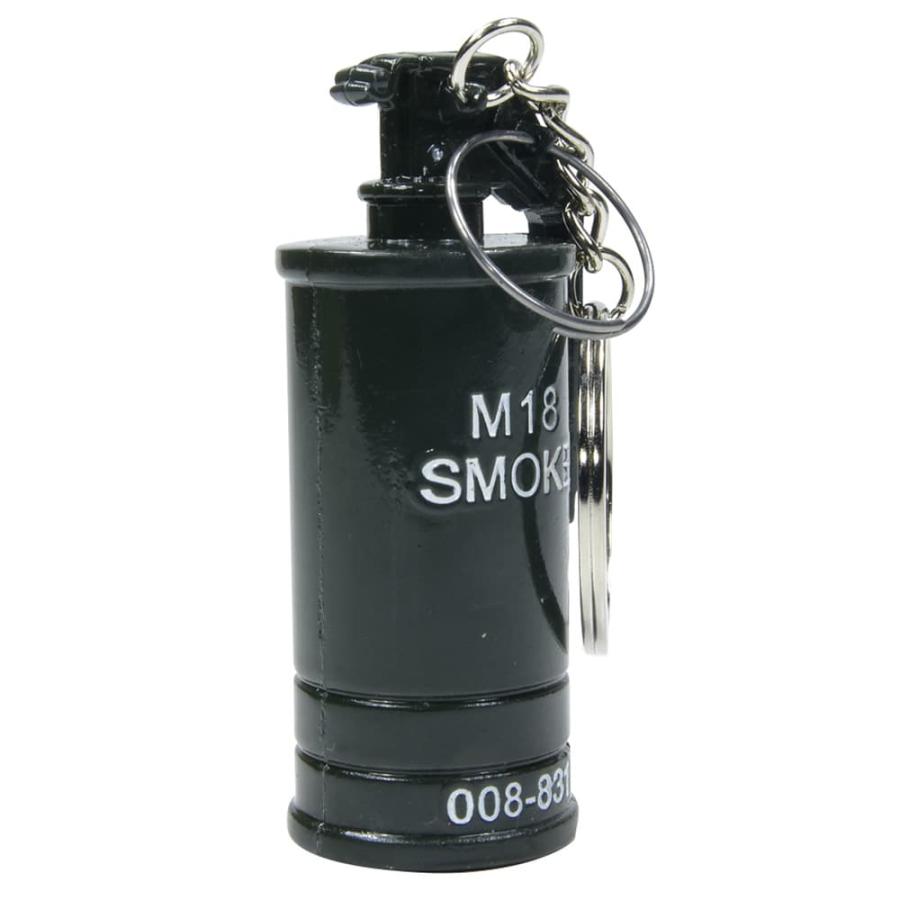 最新情報 2021新発 M18 発煙手榴弾型 キーホルダー キーリングホルダー キーチェーン Smoke grenade AN M15 レプリカ stop1984.com stop1984.com