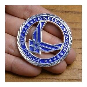 アメリカ空軍チャレンジ チャレンジコイン U.S.エアフォース 紋章 記念メダル Challenge Coin