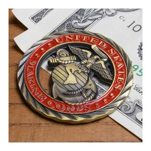チャレンジコイン 紋章 アメリカ海兵隊 記念メダル Challenge Coin