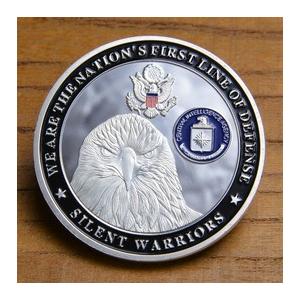 チャレンジコイン 自由の女神 CIA 紋章 白頭鷲 記念メダル Challenge
