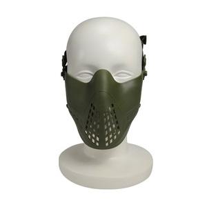 ATARRCT オリーブドラブヘルメット Mサイズ　サバゲー装備一式 ハーフフェイスガード PILOT MASK ヘルメット装着アダプター付