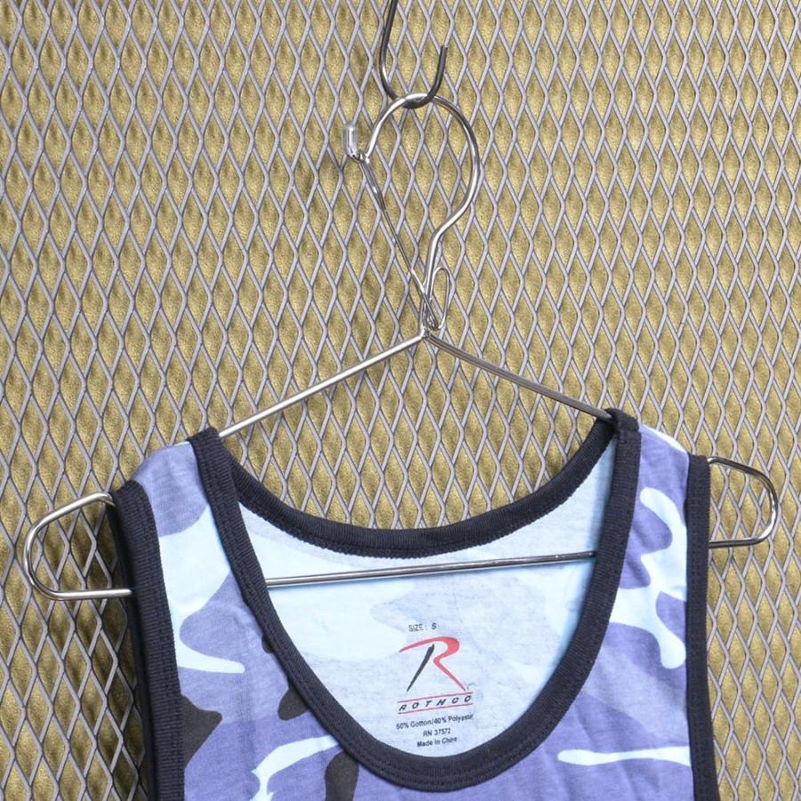ステンレスハンガー 40cm 落下防止金具付 洋服掛け 衣紋掛け 衣文掛け エモン掛け えもんかけ Rev ミリタリーショップ レプズギア 通販 Yahoo ショッピング