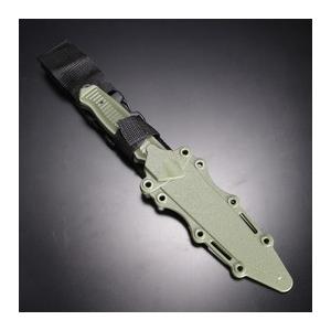 No 178 カスタム トレーニングナイフ　刃無し ダミーナイフ BENCHMADE ニムラバス型 トレーニングナイフ [ オリーブ