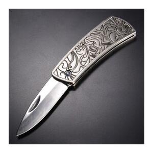 折りたたみナイフ　闘牛龍装飾　 折りたたみナイフ 闘牛龍装飾 GERBER - メルカリ