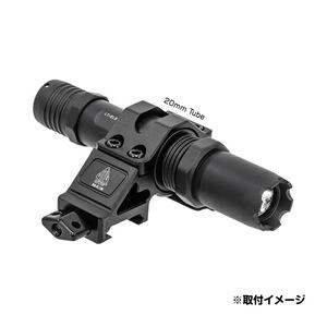 LEAPERS UTG オフセットマウント 20mmレール対応 フラッシュライト用