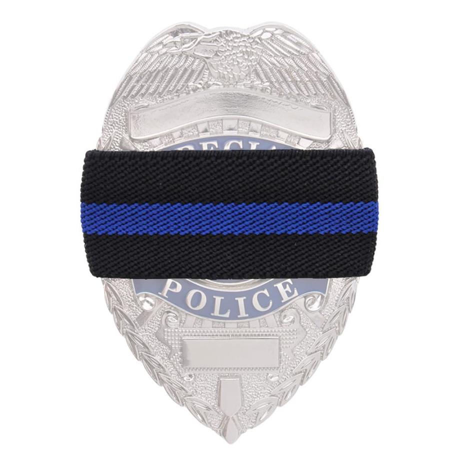 ROTHCO（ロスコ） 喪章 Thin Blue Line Mourning Band 警察バッジ用