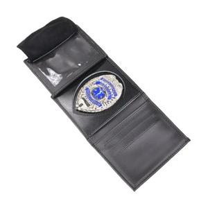 レプリカ　警察バッジケース レザー製 POLICEロゴ付き ROTHCO（ロスコ） ポリスバッジケース 1134 革製 ID&バッジウォレット