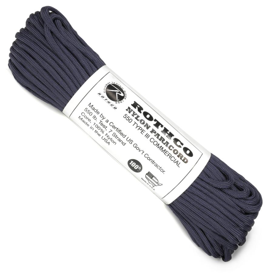 アウトドア ROTHCO ナイロンパラコード 550 Type III 5本セット