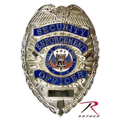 ROTHCO（ロスコ） ポリスバッジ SECURITY ENFORCEMENT OFFICER