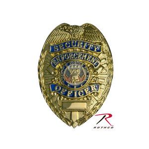 SECURITY OFFICER ポリスバッジ ROTHCO（ロスコ） ポリスバッジ SECURITY ENFORCEMENT OFFICER