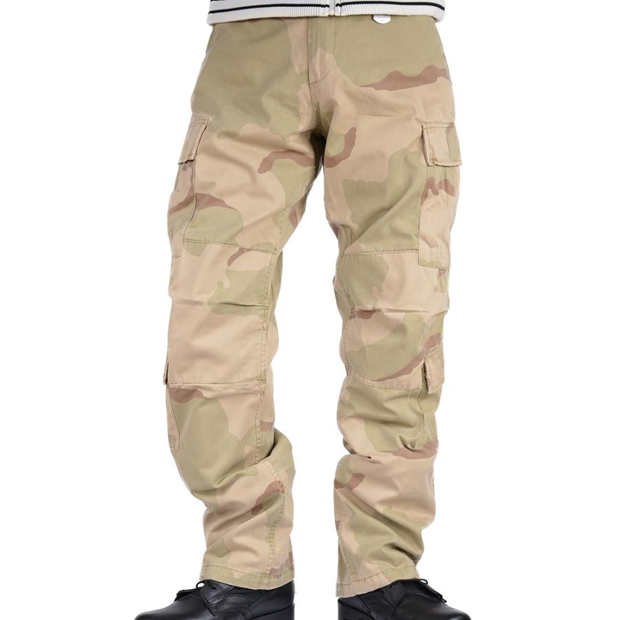 Rothco カーゴパンツ ビンテージ調 パラトルーパー 迷彩 [ トリカラーデザートカモ / XSサイズ ][ro2186xs] ROTHCO（ロスコ） カーゴパンツ ビンテージ調 パラトルーパー 迷彩