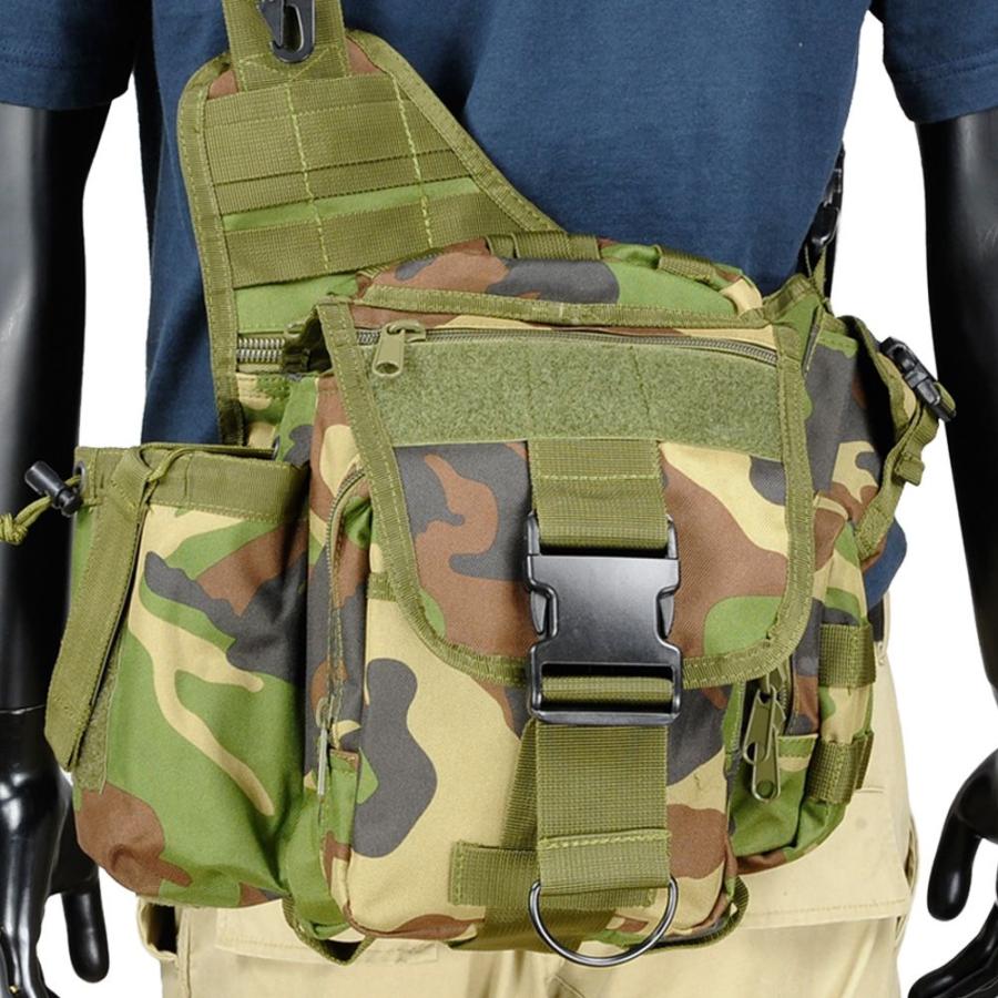 Rothco ベイルアウトバッグ アドバンスドタクティカルバッグ MOLLE対応 ショルダーバッグ [ ウッドランドカモ ][ro2738] ROTHCO（ロスコ） ベイルアウトバッグ アドバンスドタクティカルバッグ