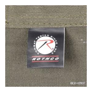 Rothco ダッフルバッグ 帆布 [ ブラック / Lサイズ ] ロスコ ミリタリー バックパック かばん カジュアルバッグ
