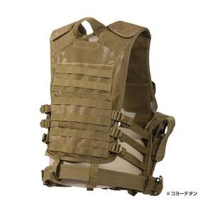 Rothco ミリタリーベスト クロスドロー 右利き用 ベルト付 [ ブラック ] ロスコ タクティカルベスト アサルトベストの画像