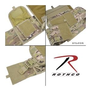 新品・未使用 デジカモ プレートキャリア ROTHCO（ロスコ） プレートキャリア MOLLE対応 [ ACUデジタルカモ