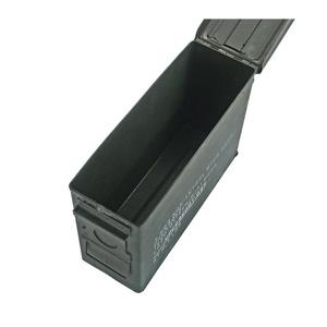 米軍実物放出品 アモ缶（弾薬箱） 2個セット 軍放出品 アモカン .30キャリバー 米軍 軍払下げ品 軍払い下げ品 鉄製