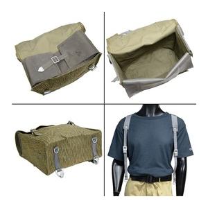 東ドイツ軍放出品 バックパック レインカモ [ 可 ] リュックサック