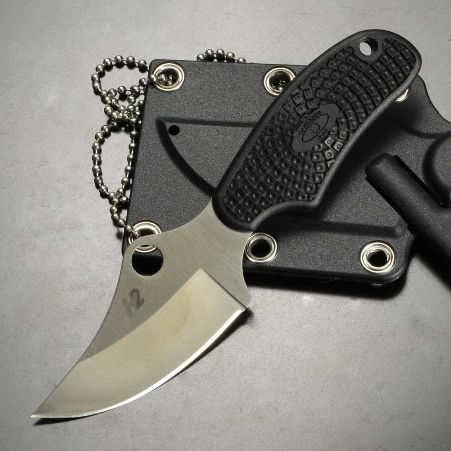 スパイダルコ ネックナイフ ARK アーク H-2 直刃 Spyderco 渓流 スパイダルコ ネックナイフ ARK アーク H-2 直刃 Spyderco 渓流