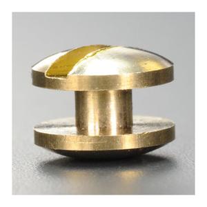 シカゴスクリュー 真鍮 コンチョネジ 穴あき 7.5mm | 組ネジ コンチョ