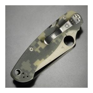 SPYDERCO 折りたたみナイフ C81GPCMO2 パラミリタリー2