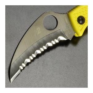 SPYDERCO 折りたたみナイフ Ladybug 3 ソルト ホークビル H-2鋼 SPYDERCO 折りたたみナイフ Ladybug 3 ソルト ホークビル H-2鋼