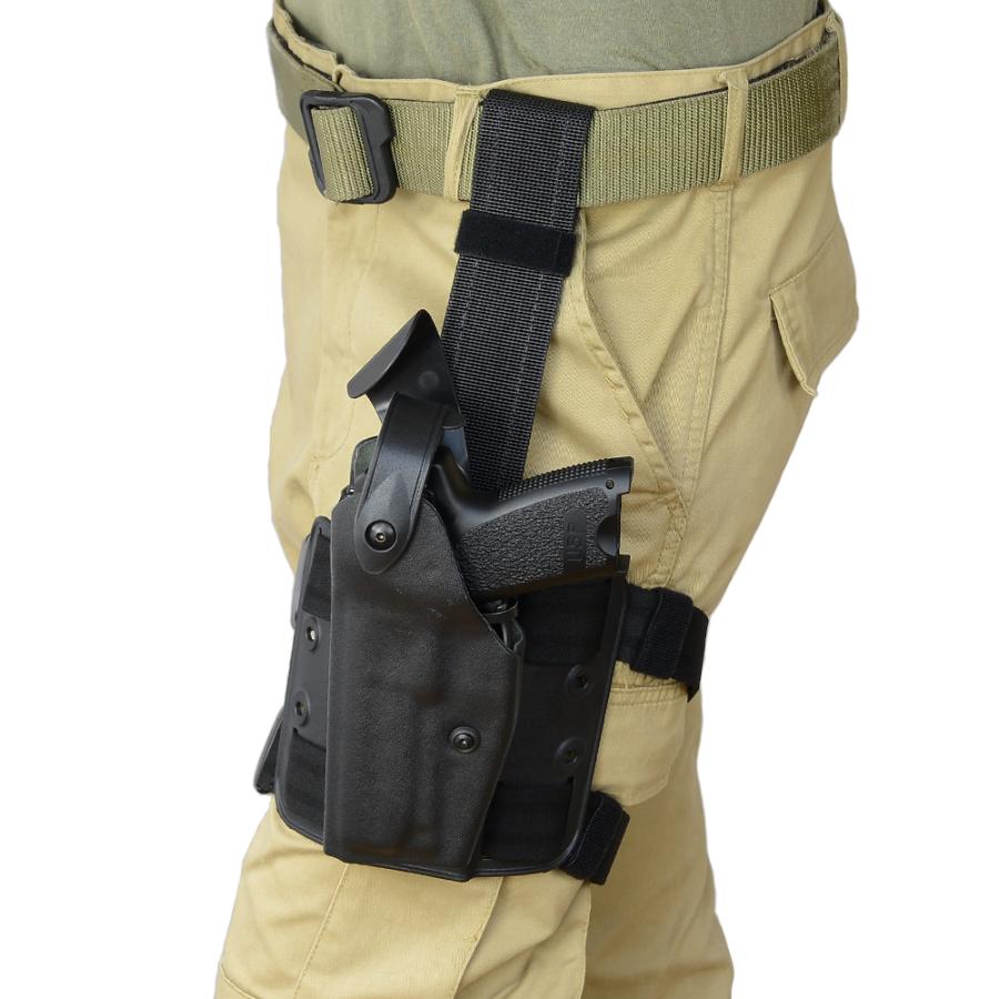 ドイツ連邦軍 Safariland レッグホルスター SLS USP用 6004 SAFARILAND レッグホルスター SLS USP 左利き用 6004-93-122 H＆K